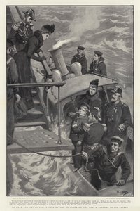Oly közel és mégis oly távol, Edward cornwalli és yorki herceg üdvözlése apjának.